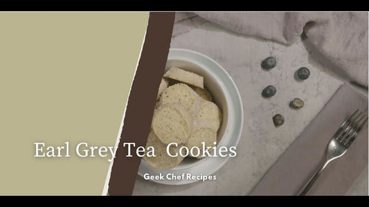 Earl Grey Tea Cookies | Geek Chef Recipes