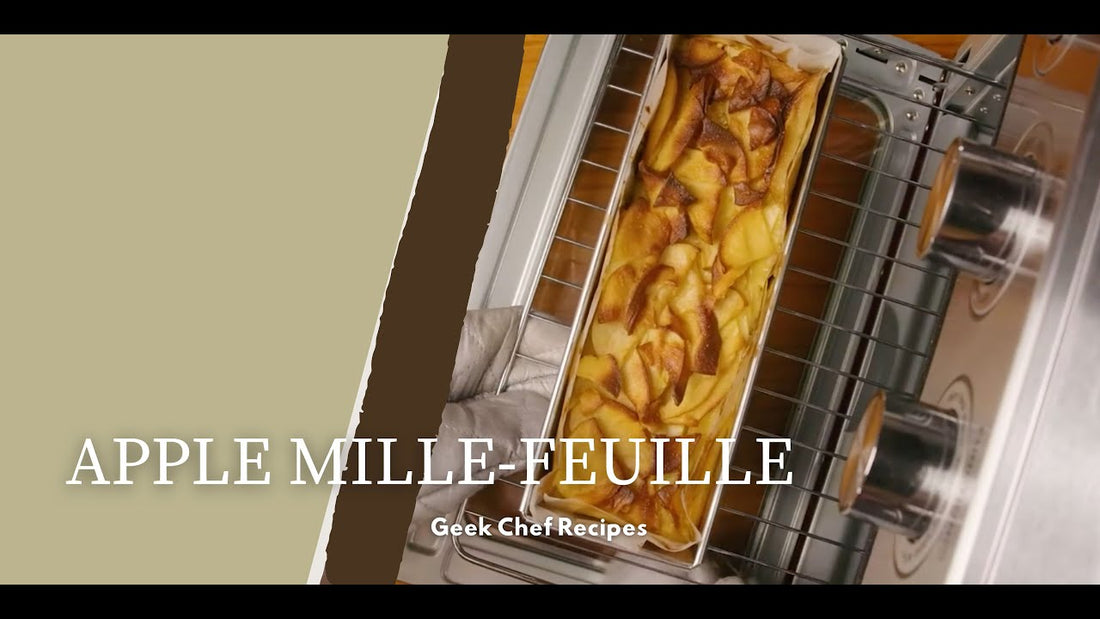 Apple Mille-Feuille using Air Fryer Oven | Geek Chef Recipes