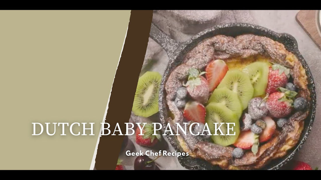 Dutch Baby Pancake using Air Fryer Oven | Geek Chef Recipes