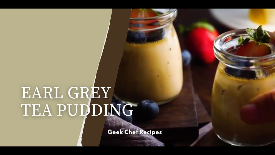 Earl Grey Tea Pudding | Geek Chef Recipes