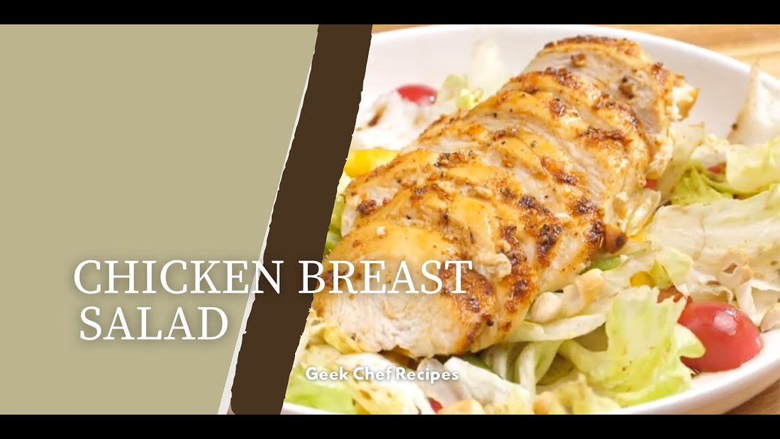 Cajun Chicken with Salad | Geek Chef Recipes