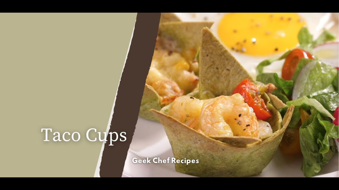 Taco Cups | Geek Chef Recipes