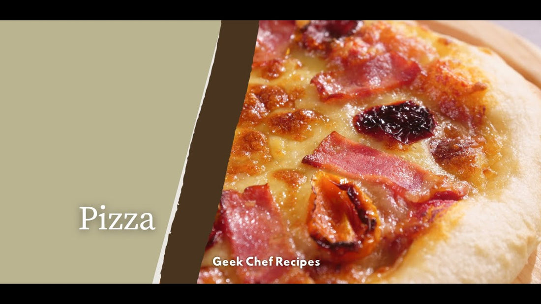 Pizza using Air Fryer Oven | Geek Chef Recipes