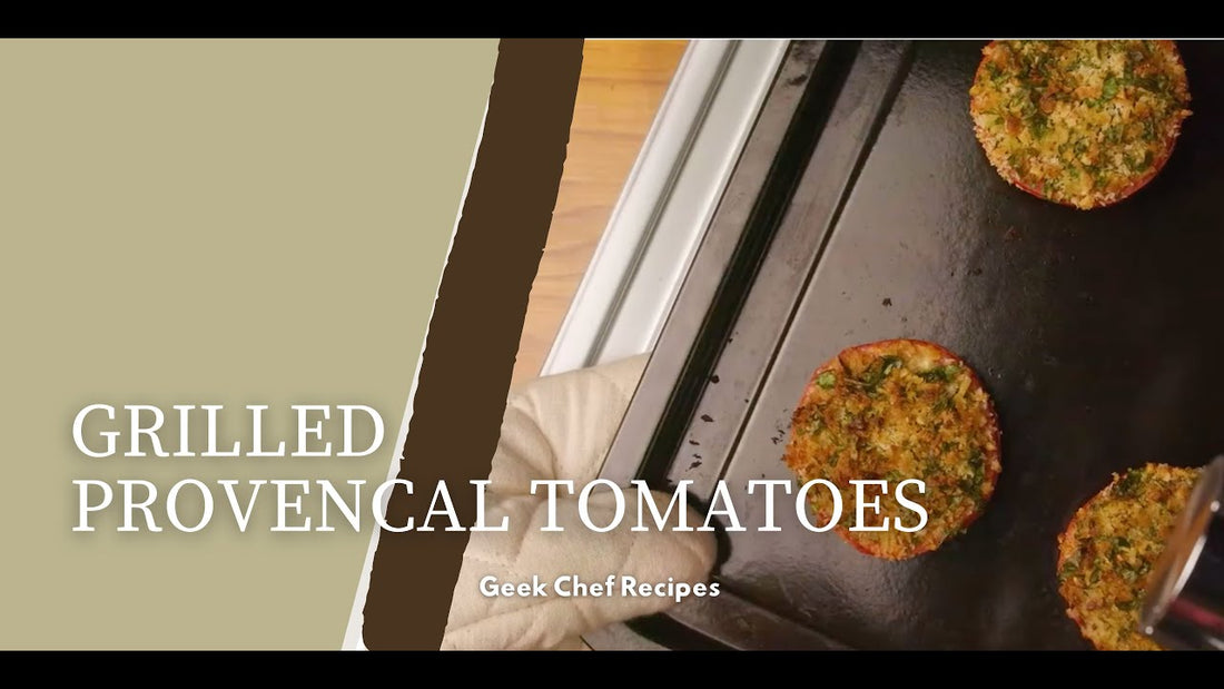 Grilled Provencal Tomatoes using Air Fryer Oven | Geek Chef Recipes