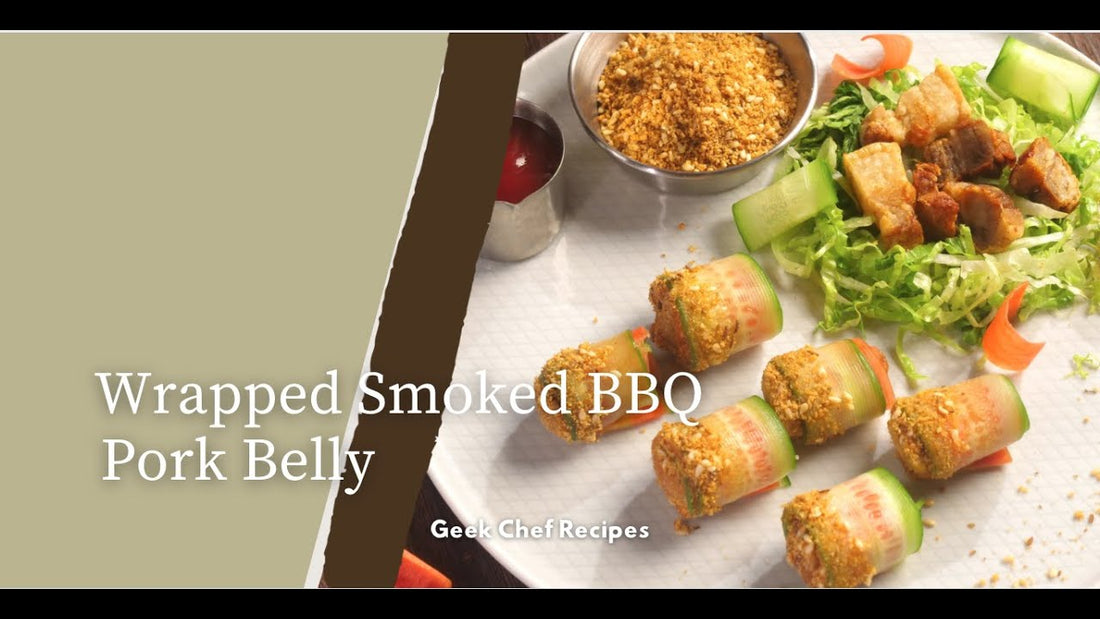 Wrapped Smoked BBQ Pork Belly | Geek Chef Recipes