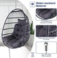 Hammock Chair, Patio Balcony, 350lbs Capacity, Cup Holder & UV Resistant Cushion