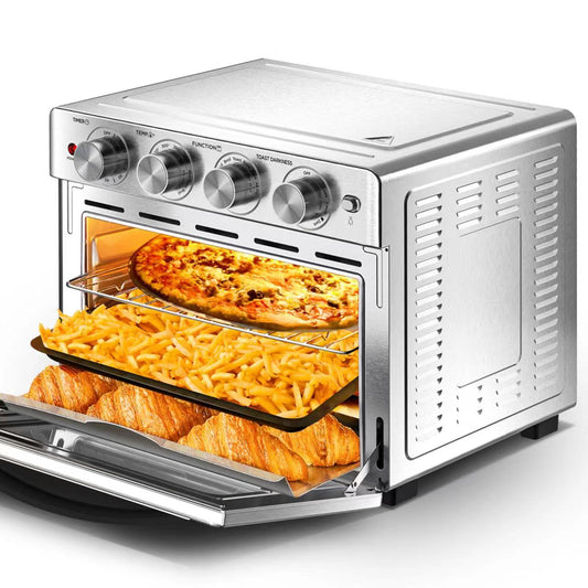 Geek Chef Air Fryer, 6 Slice 24.5QT Air Fryer Toaster Oven Combo